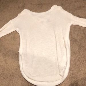 Open back sweater